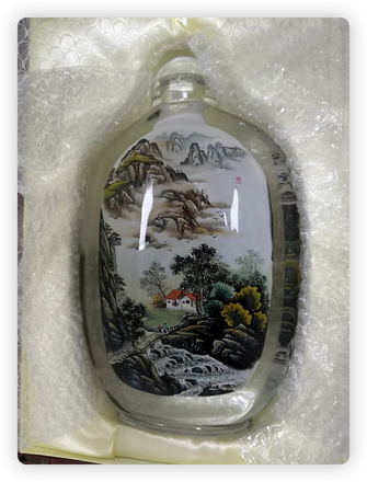 Glass Bottle Artwork - Clients Rewards