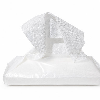 Embossed virgin pulp V-fold paper hand towel sheet for hand drying