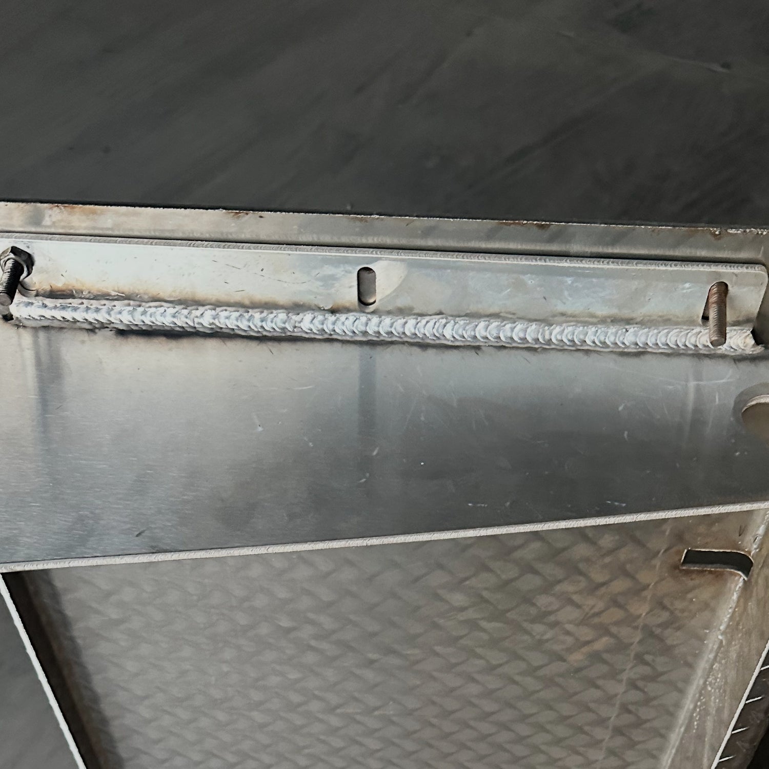 Manual and robotic welding for custom steel, aluminum, and stainless steel fabrication