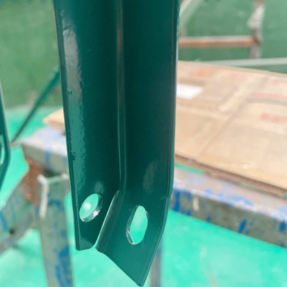 1.58 kg/m black bituminous steel Y post for farm fence and wire fencing