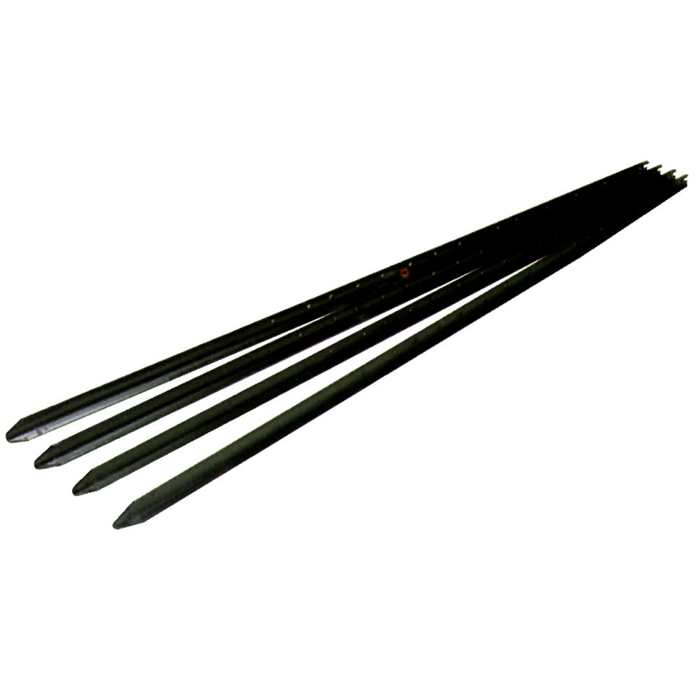 1.58 kg/m black bituminous steel Y post for farm fence and wire fencing