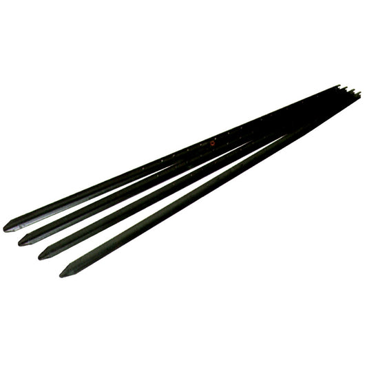 1.58 kg/m black bituminous steel Y post for farm fence and wire fencing