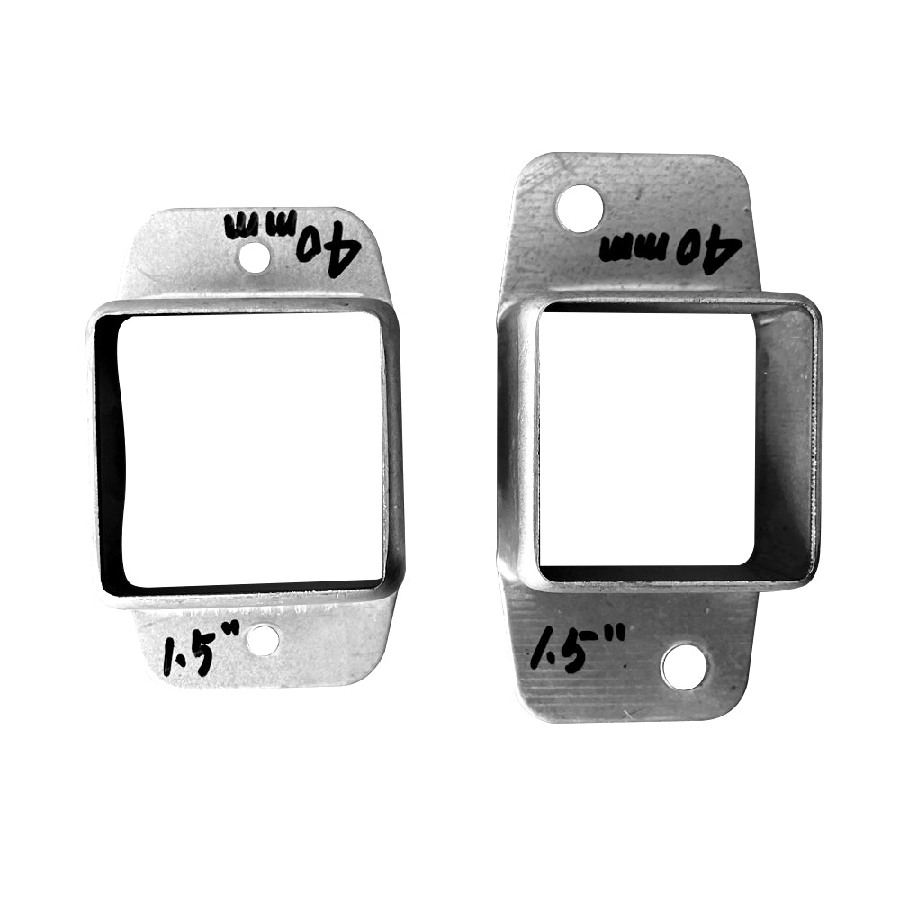 40 x 40mm galvanized steel fence bracket for metal fence installation