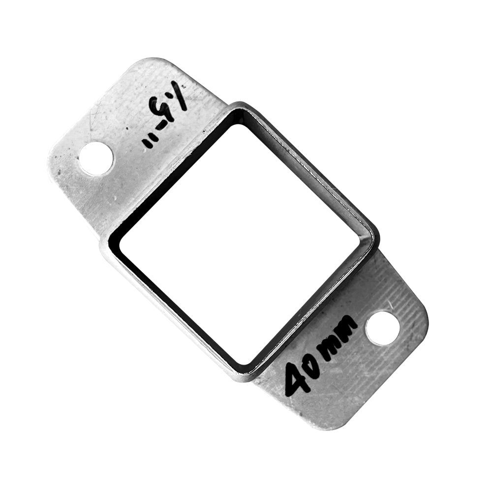 40 x 40mm galvanized steel fence bracket for metal fence installation