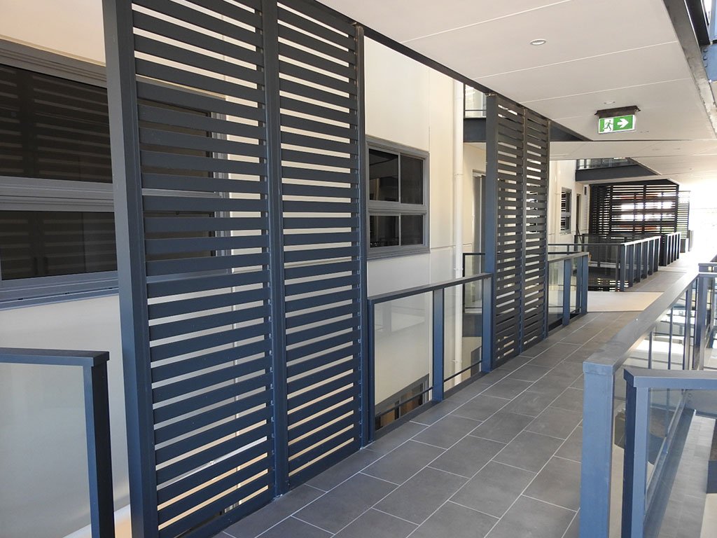 Eone Aluminum Horizontal Deck Screen- Stain Black - Eone Industry