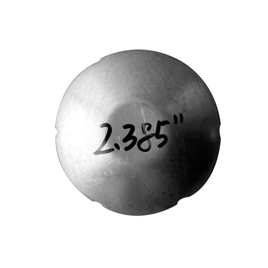 Eone 2.385 Inch Round Steel Fence Post Cap