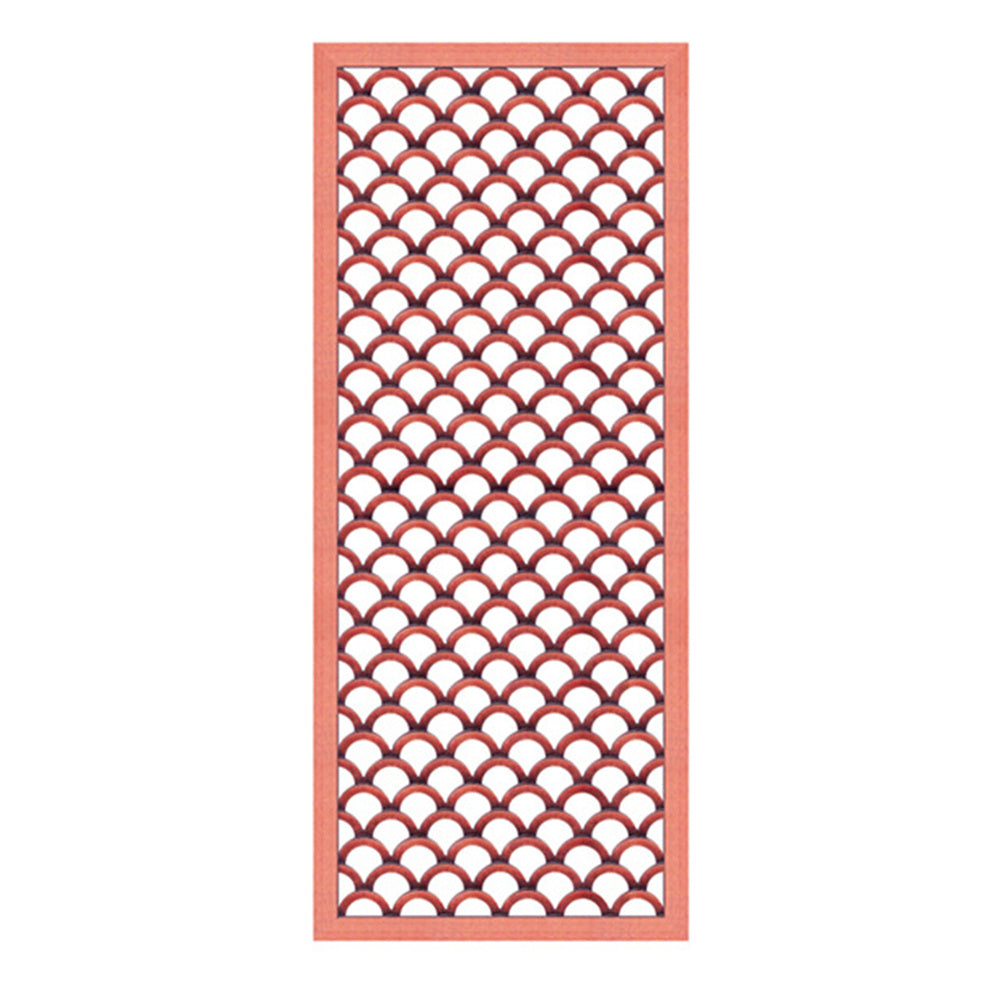 sea waves pattern laser cut decorative metal screen panel