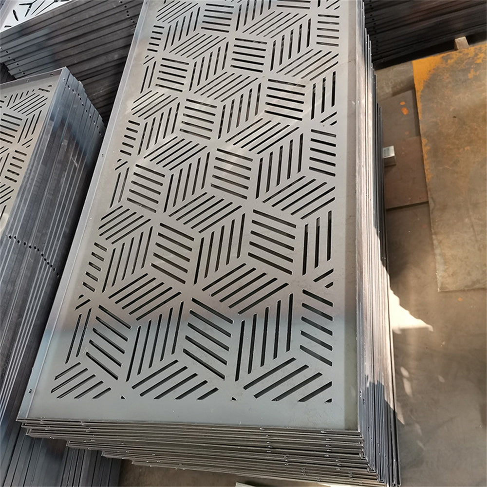 Eone Laser Cut Cube Design Decorative Screens Panel