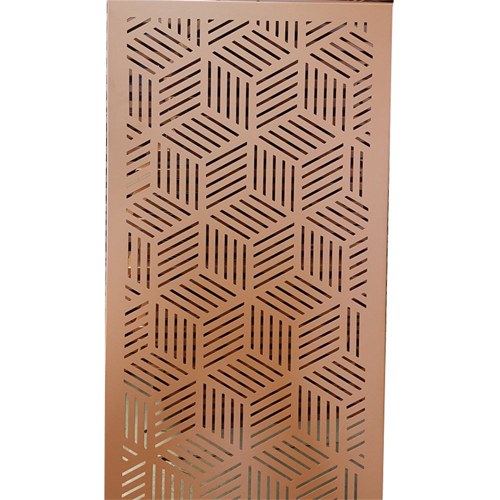 Eone Laser Cut Cube Design Decorative Screens Panel