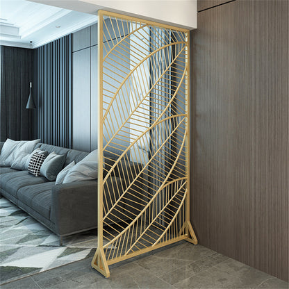 Eone Laser Cut Leaves Design Decorative Screens Panel