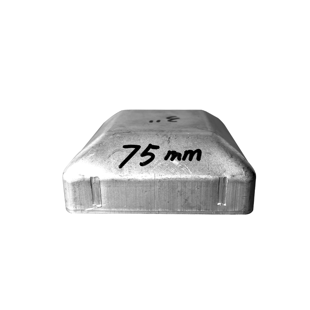 Eone 3 x 3 Inch Square Steel Fence Post Cap