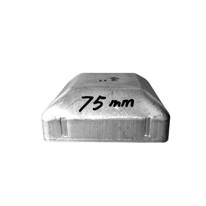 Eone 3 x 3 Inch Square Steel Fence Post Cap
