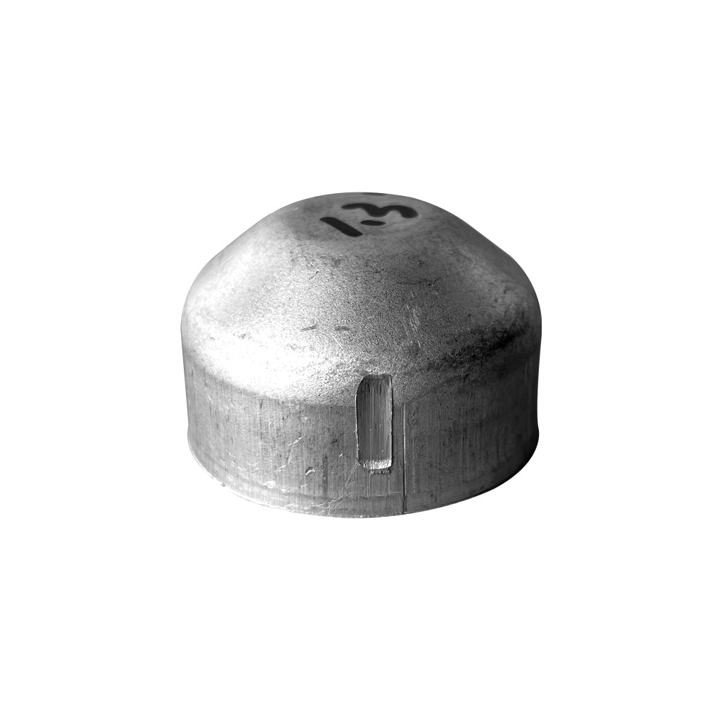 Eone 1.3 Inch Round Steel Fence Post Cap