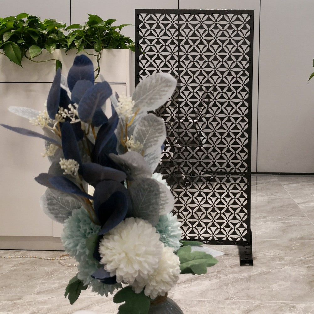 custom laser cut decorative metal screen panel