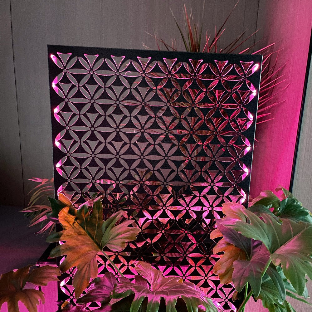 custom laser cut decorative metal screen panel