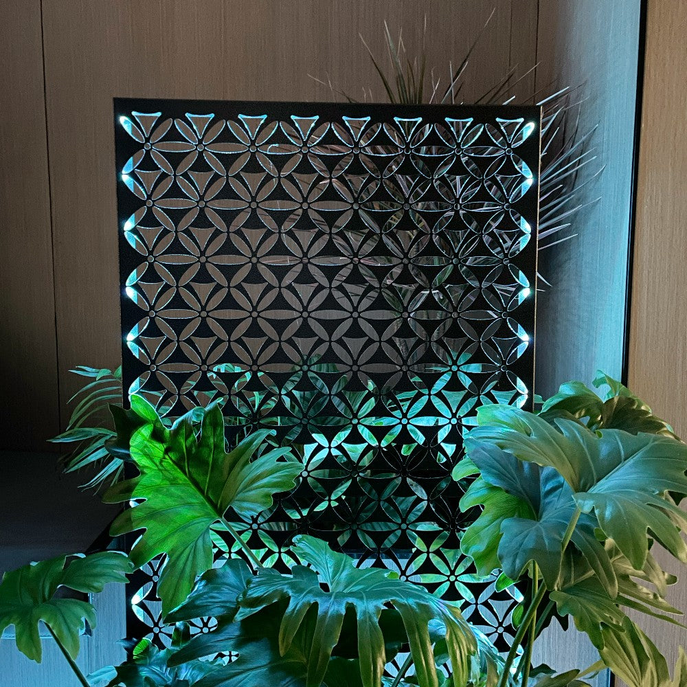 custom laser cut decorative metal screen panel