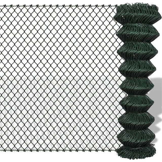 Eone Vinly Coated 6 ft x 50 ft 11.5ga Galvanized Chain Link Fence - Eone Industry