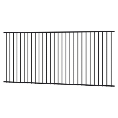 Eone 3000 x 1200mm Flat Top Fence Panel - Stain Black - Eone Industry